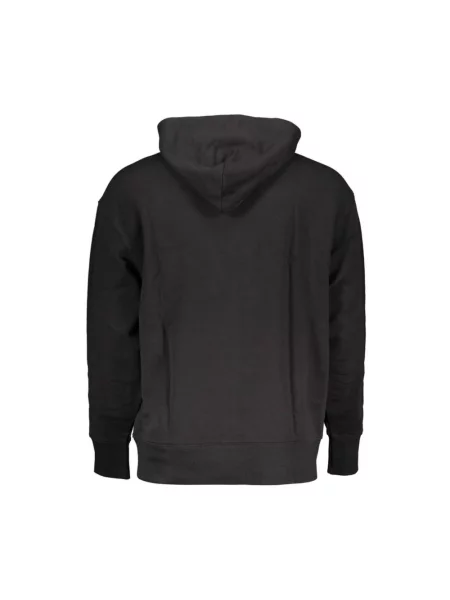 Bluza z kapturem Tommy Hilfiger z kapturem czarna