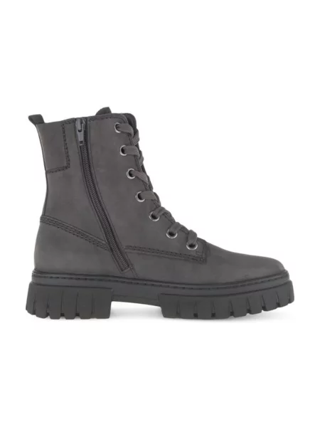 Buty do kostki Gabor skórzane szare
