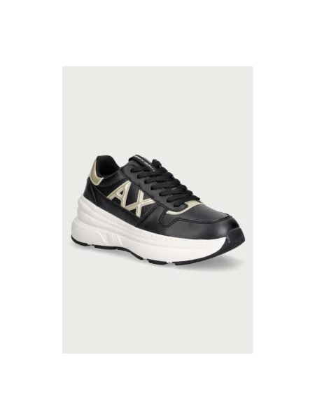 Sneakersy Armani Exchange czarne