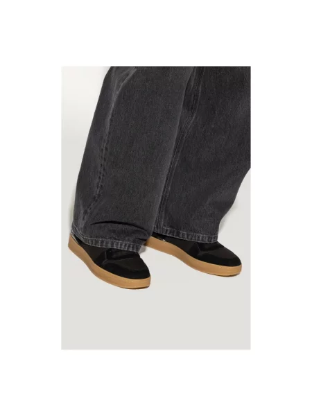 Sneakersy Jimmy Choo skórzane czarne
