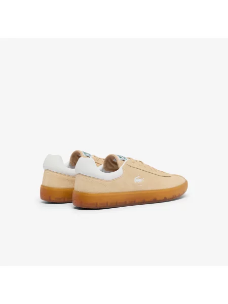 Lacoste Zamszowe Sneakersy Baseshot beżowy