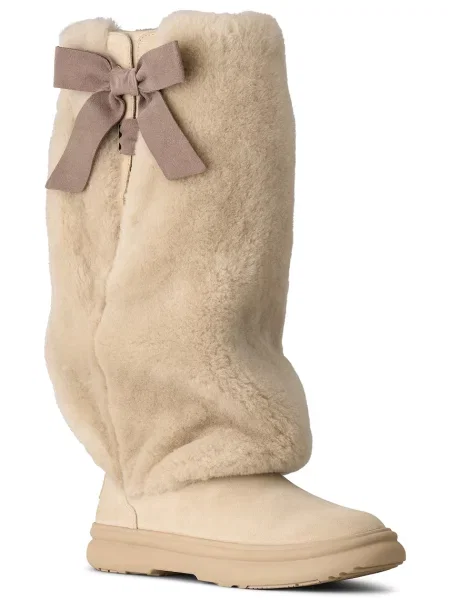 UGG W Apres City Tall čižmy dámske béžová