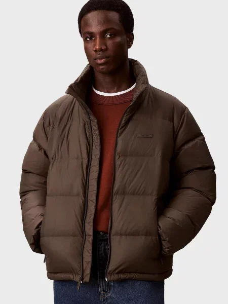 Пуховик Calvin Klein коричневий
