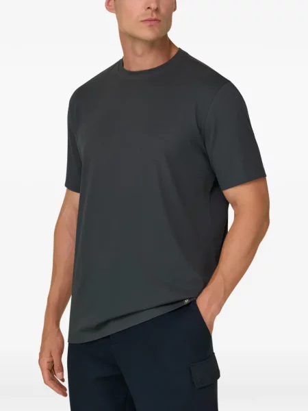 Tricou Boggi Milano din jerseu gri