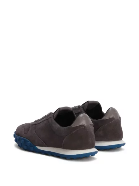 Sneakers Jil Sander με κορδόνια σουέντ γκρι