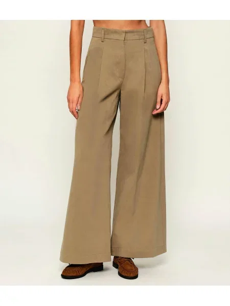 Weekend MaxMara Pantaloni Wkdeditto | Relaxed fit bej