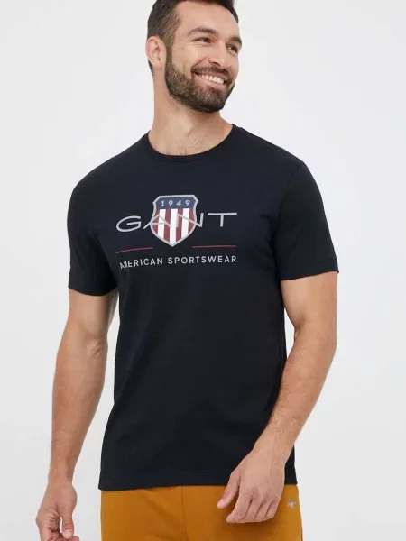 Gant t-shirt czarna