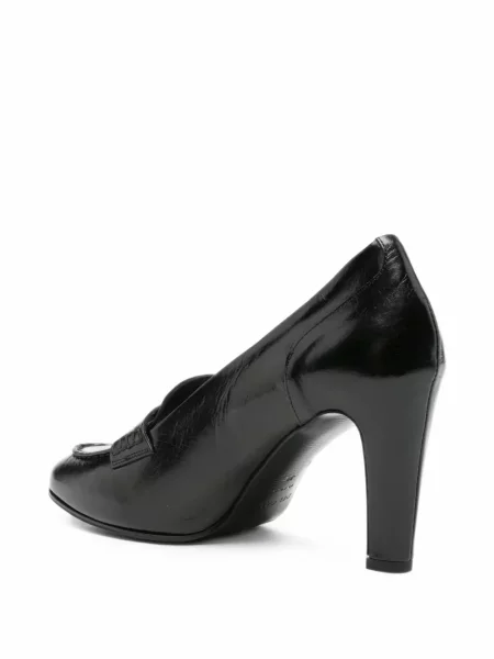 Pantofi cu toc Del Carlo din piele negru