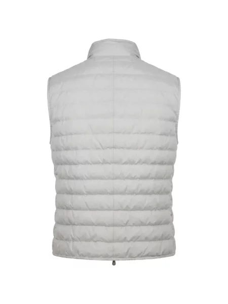 Matlasat vestă Brunello Cucinelli gri
