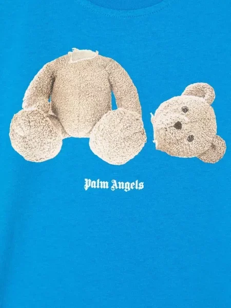 Dětské tričko Palm Angels modré