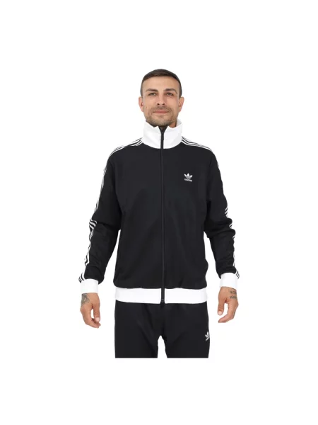 Bluza adidas Originals Adicolor Classics Beckenbauer Track Top Black/ White S czarna