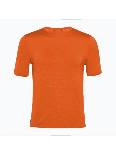 Мъжка тениска за бягане Saucony Stopwatch pepper heather оранжево
