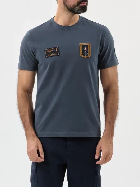 Футболка Aeronautica Militare синяя