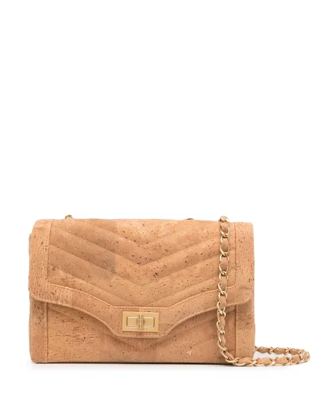 Kabelka Chanel Pre-owned hnědá
