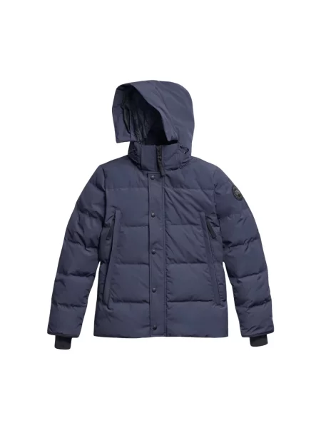 Parka Canada Goose niebieska