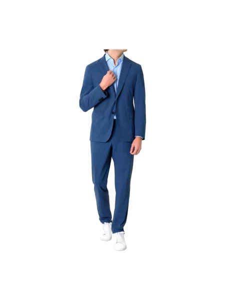 Garnitur Hugo Boss softshell elegancki niebieski