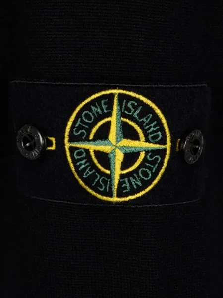 Cardigan Stone Island cu strasuri negru