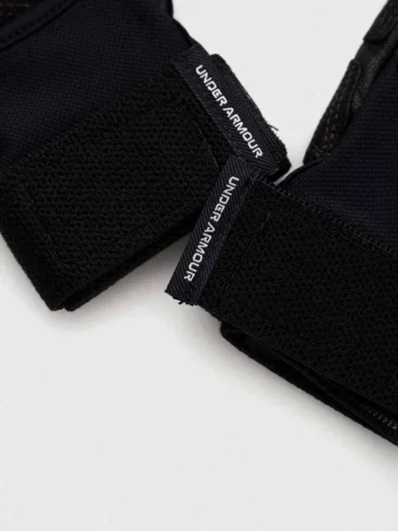 Tréningové rukavice dámske Under Armour M'S Weightlifting black/black/silver čierna