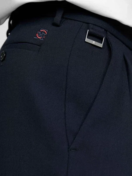 Детские брюки Tommy Hilfiger синие