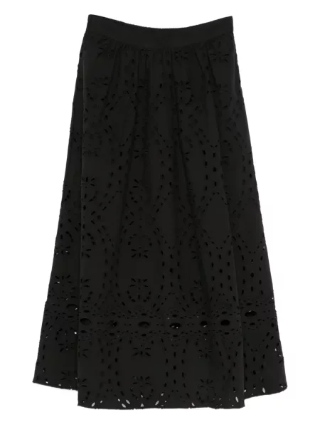 Fustă midi Ba&sh până la genunchi negru