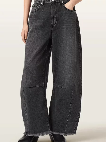 AllSaints jeans PAYTON negru