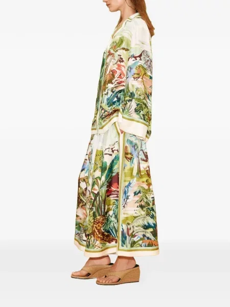 Pantaloni Alemais de mătase