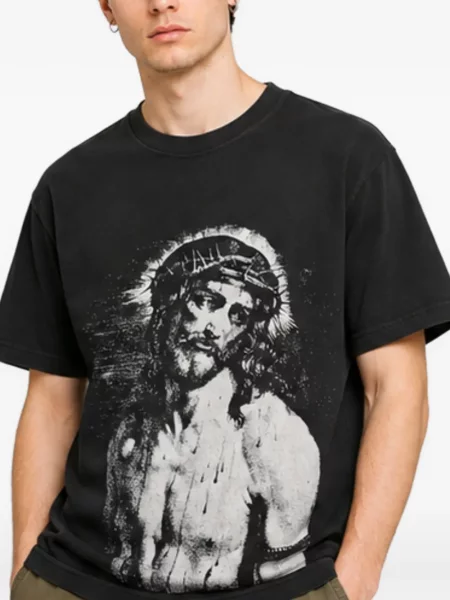 Tricou Melt cu imagine negru