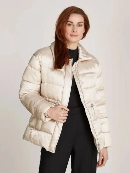 Calvin Klein De satin geacă bej