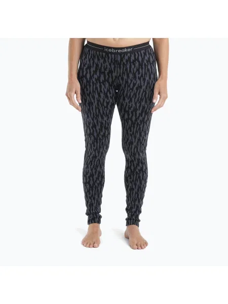 Olcsóbban. Icebreaker női termónadrág Merino Vertex Leggings Glacial Camo grafit/fekete/j. Méret: M fekete