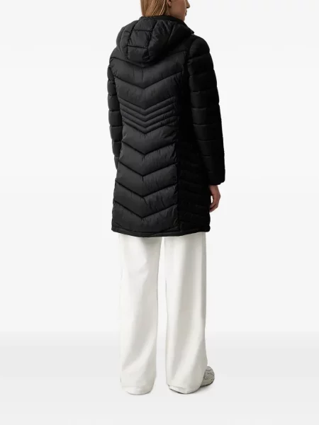 Geacă Dkny cu glugă negru