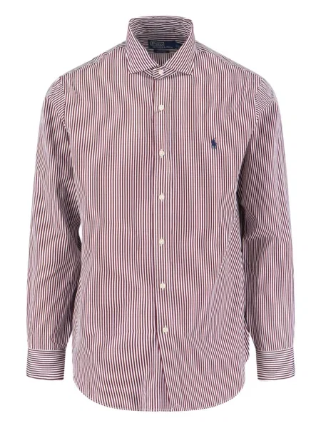Pruhovaná košile Polo Ralph Lauren červená