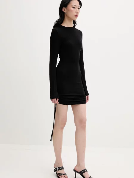 La Mania sukienka drapowana z FAITH czarna