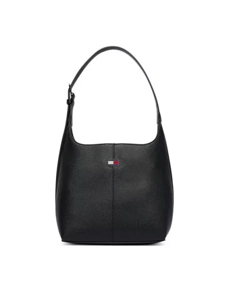 Tommy Jeans geantă pentru femei cu imitație de piele negru