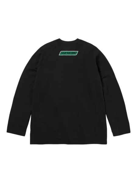 Тениска Supreme с принт черно