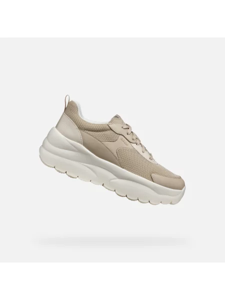 Sneakerși Geox bej