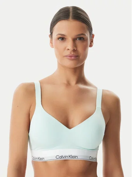 Calvin Klein Underwear Sutien Bralette Verde deschis alb