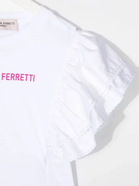 Dětské tričko Alberta Ferretti bílé