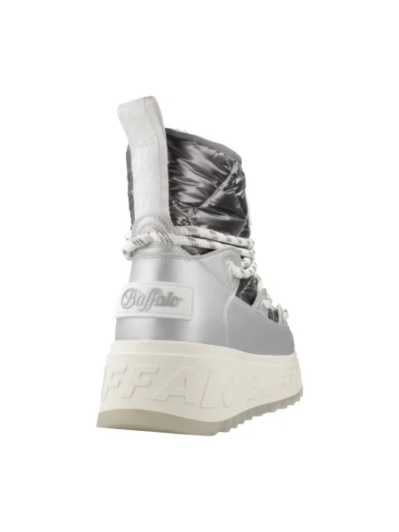 Pantofi Buffalo argintiu