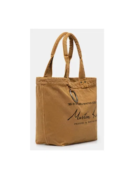 Martine Rose torebka Bondage Tote Bag brązowy różowa