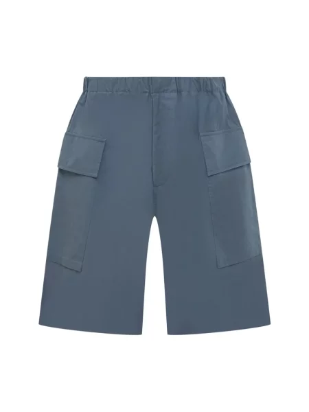 Szorty cargo Jil Sander niebieskie