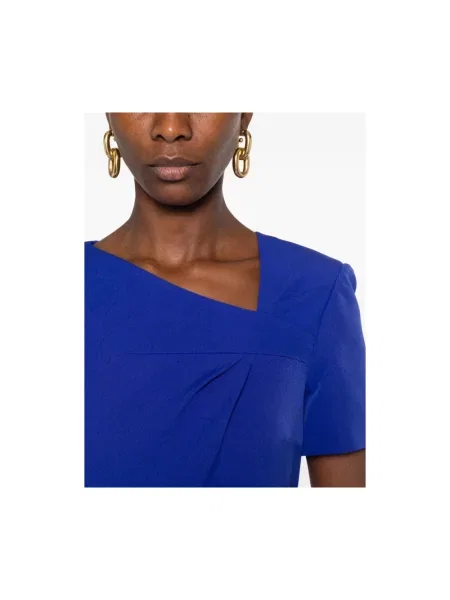 Sukienka Roland Mouret niebieska