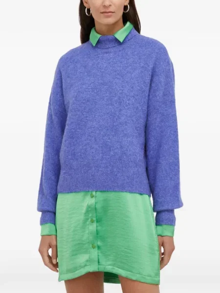 Mini rochie mini Samsøe Samsøe de costum mini verde