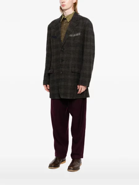 Pledas švarkas Yohji Yamamoto ruda