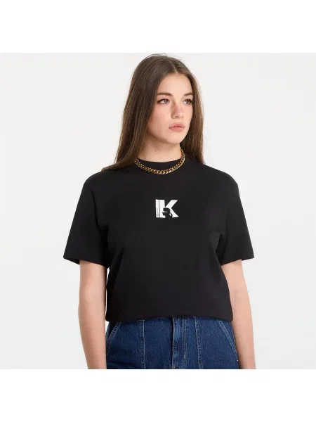 Karl Lagerfeld Jeans t-shirt czarna