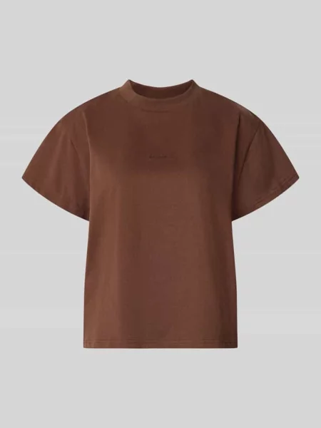 T-shirt o kroju boxy fit z czystej bawełny Oh April