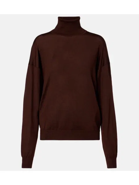 Heláncă Saint Laurent de lână maro