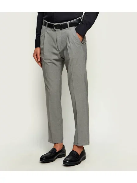 Drykorn Pantaloni chino Chasy cu adaos de lână gri