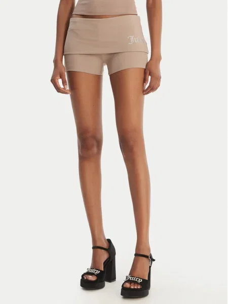 Juicy Couture Sport rövidnadrág Roll Down bézs