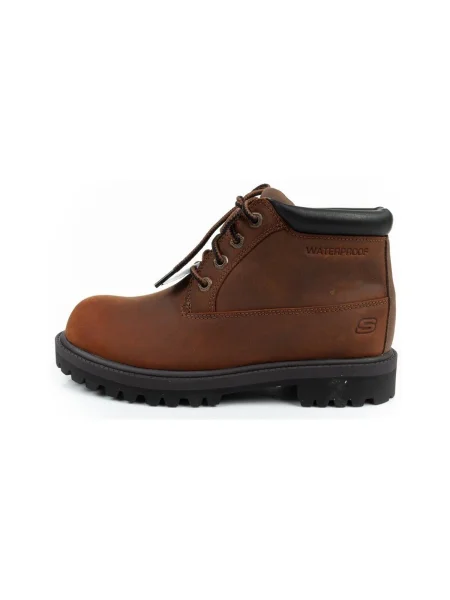 Pantofi Skechers maro