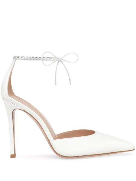 Pantofi cu toc Gianvito Rossi alb
